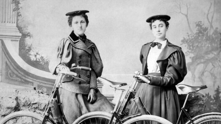 Shed your corset and mount a bike