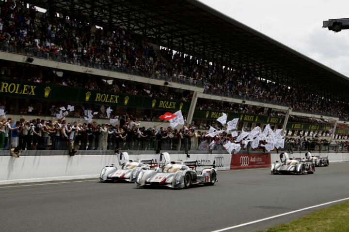 Audi relied on a flywheel solution in the R18 e-tron at Le Mans from 2011 on.