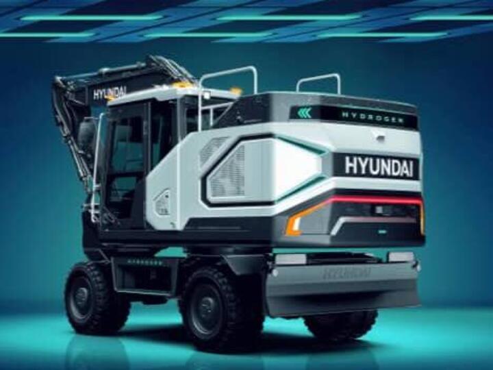 Der Brennstoffzellen-Mobilbagger von Hyundai – eine 15-Tonnen-Maschine, die mit ...