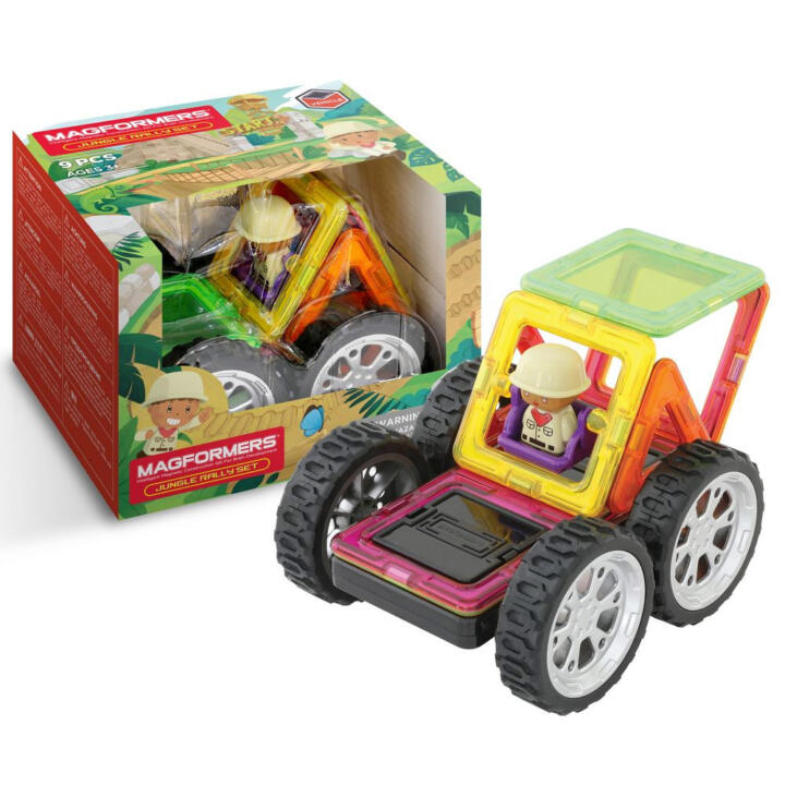 … Magnetic bricks,like Magformers from Germany with which all kinds of buildings ...