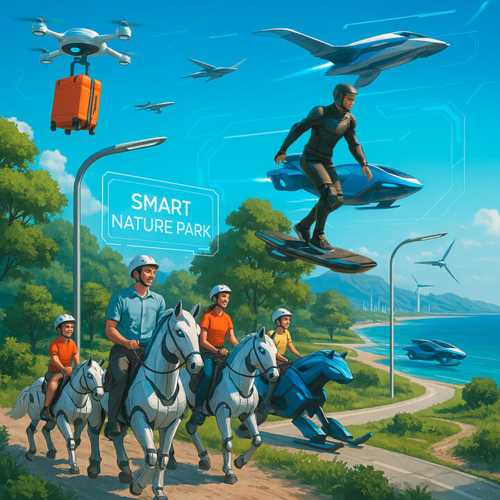 Vacation 2050: AI, the cosmos, and lots of imagination