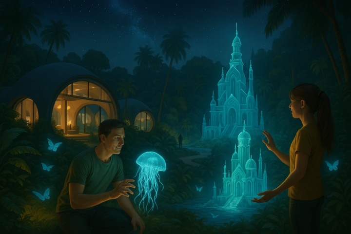 Vacation 2050: AI, the cosmos, and lots of imagination