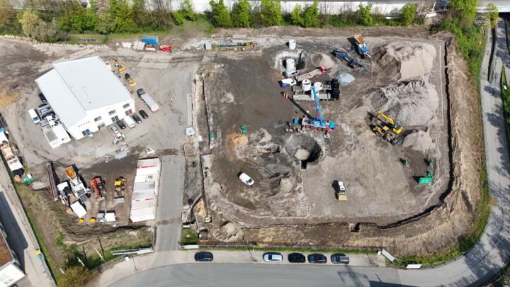 Eleven electrified machines were deployed to the Strabag electric construction s ...