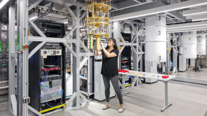 Quantum leap in the web