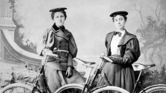Shed your corset and mount a bike